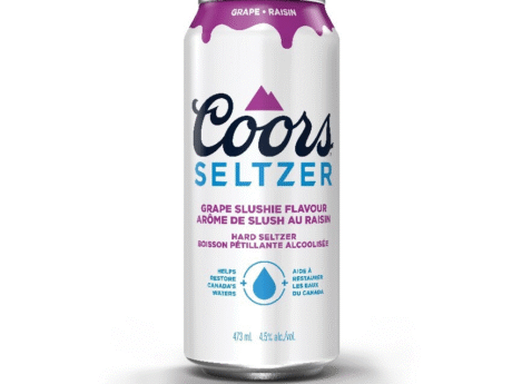 COORS SELTZER SLUSHIE GRAPE 473