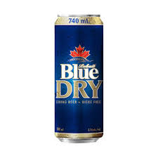 LABATT BLUE DRY 8.1