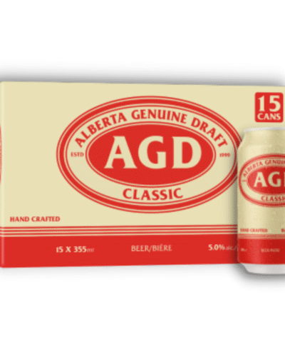 ALBERTA GENUINE DRAFT 15 CANS
