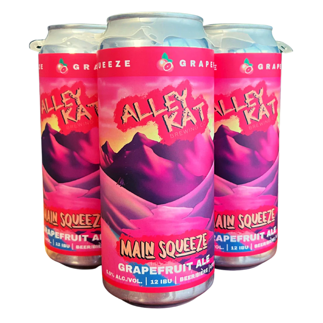 ALLEY KAT MAIN SQUEEZE GRAPEFRUIT ALE (1) ALLEY KAT MAIN SQUEEZE GRAPEFRUIT ALE