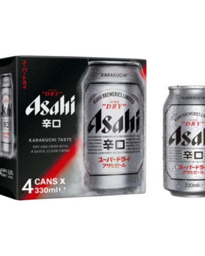 ASAHI SUPER DRY 4 CANS