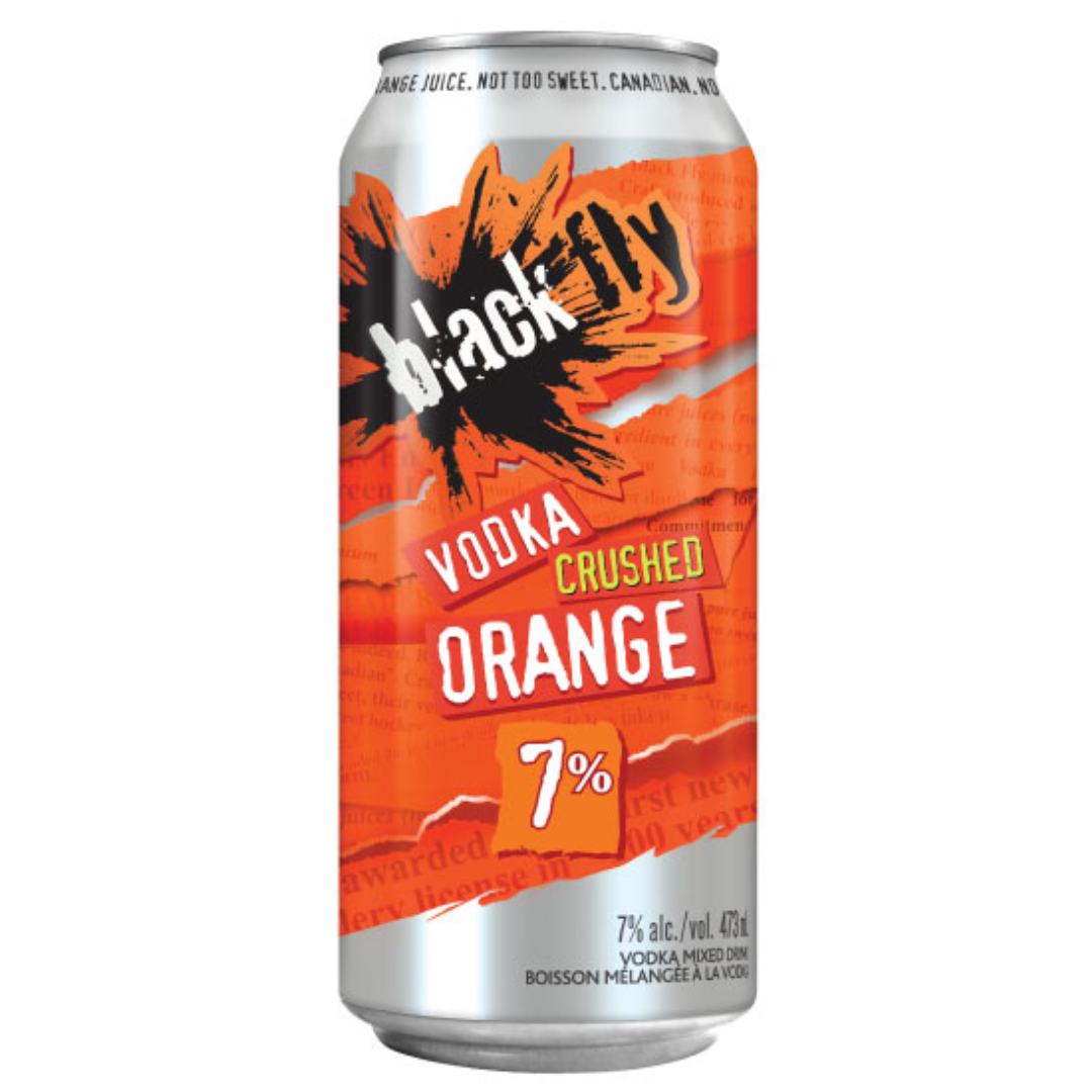 BLACK FLY VODKA CRUSHED ORANGE