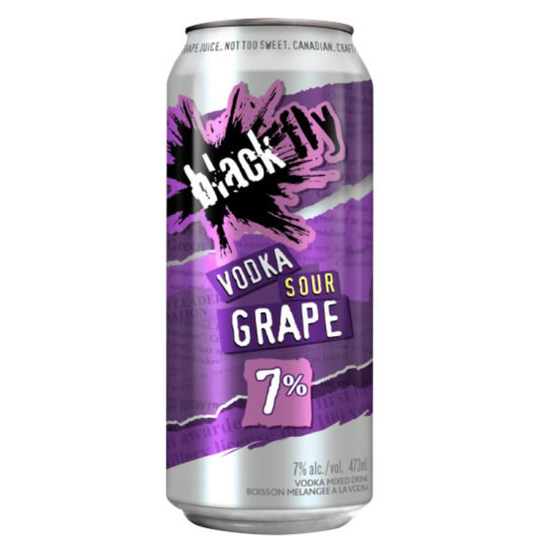 BLACK FLY VODKA SOUR GRAPE