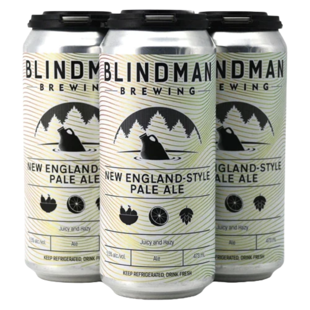 BLINDMAN NEW ENGLAND-STYLE PALE ALE (1) BLINDMAN NEW ENGLAND-STYLE PALE ALE