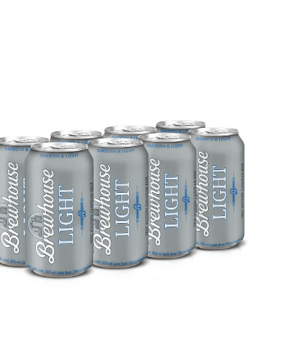 BREWHOUSE LIGHT 8 CANS