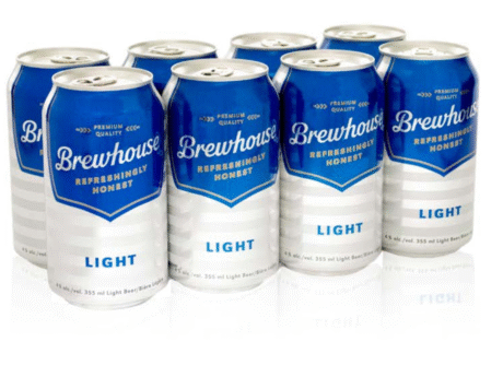 BREWHOUSE LIGHT 8 CANS