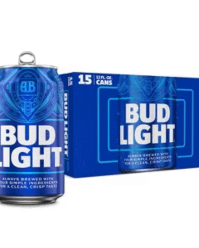 BUD LIGHT 15 CANS