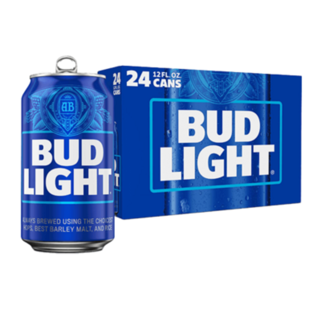 BUD LIGHT 24 CANS