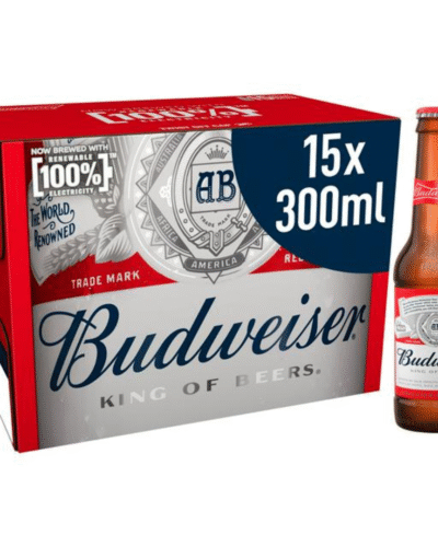 BUDWEISER 15 CANS