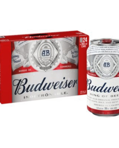 BUDWEISER 24 CANS