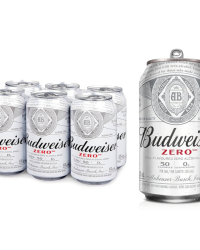 BUDWEISER ZERO 6 CAN
