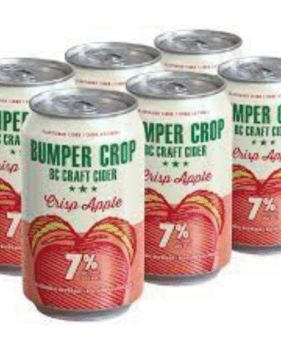 BUMPER CROP BLACK CHERRY CIDER 6 CANS