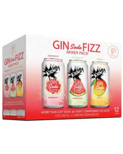Black Fly Gin Soda Fizz Mixer 8 Cans