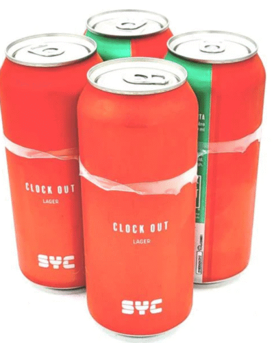 CLOCK OUT SYC 4 CANS