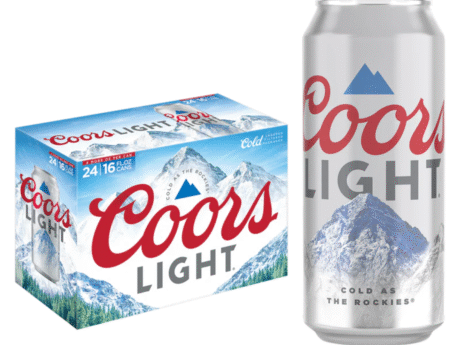 COORS LIGHT 24 CANS