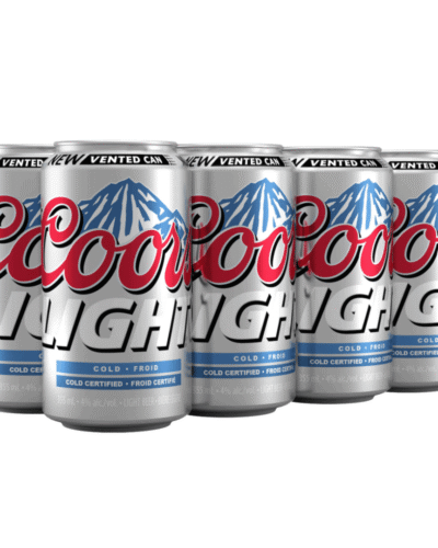 COORS LIGHT 8 CANS