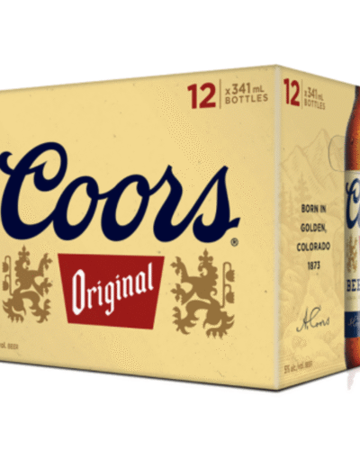COORS ORIGINAL 12 BTLS