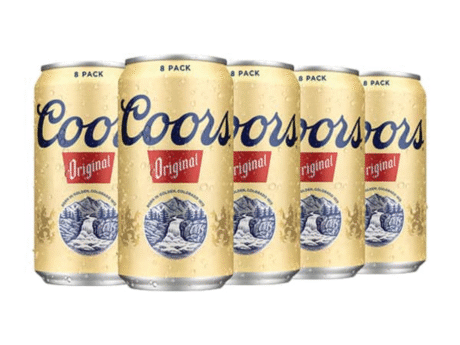 COORS ORIGINAL 8 CANS