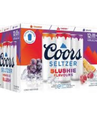 Coors Seltzer Slushie Mixer 12 Pack