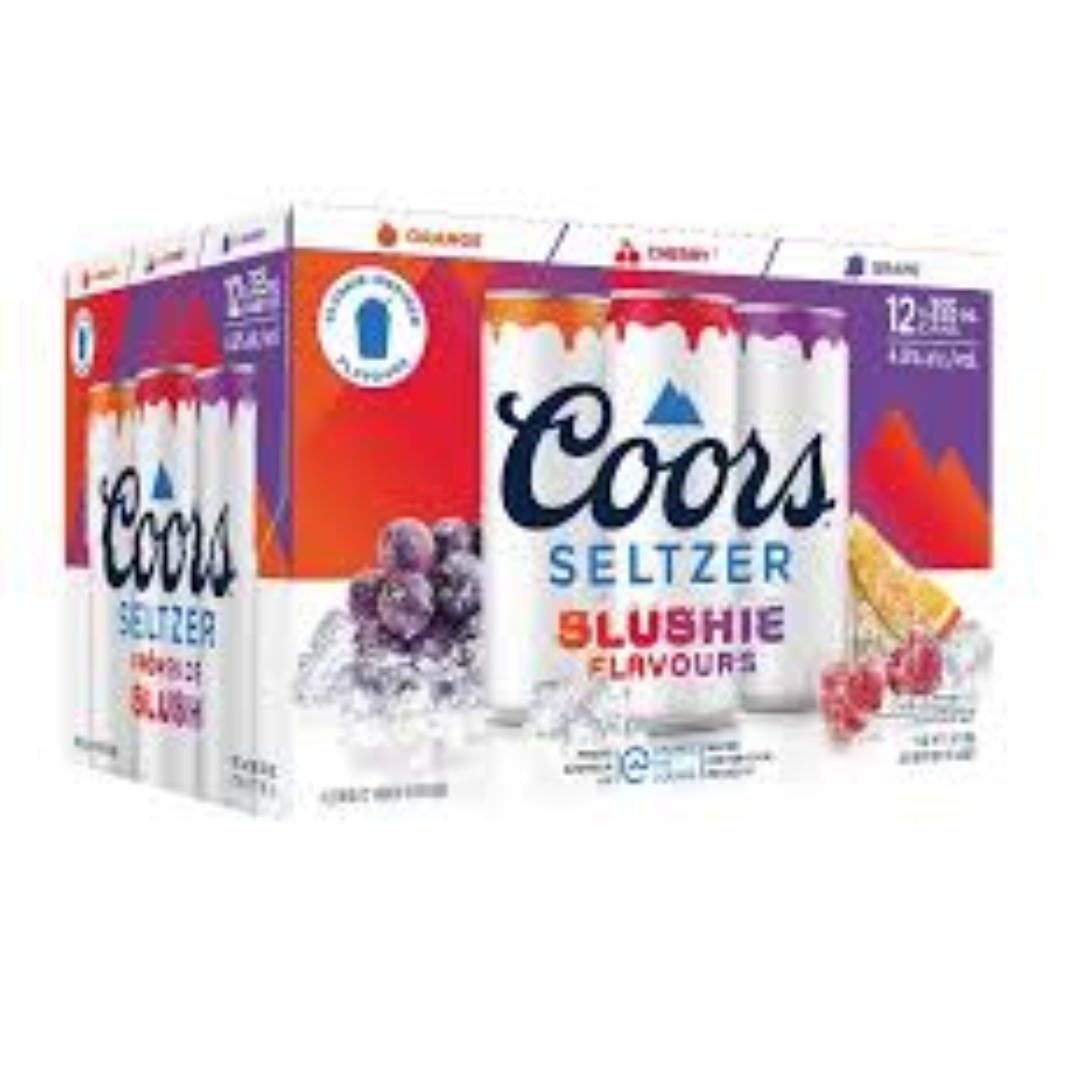 Coors Seltzer Slushie Mixer 12 Pack