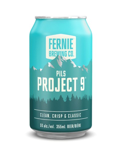 FERNIE BREWING PROJECT 9 PILSNER