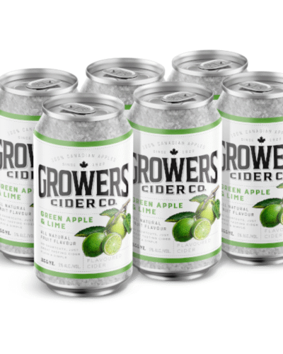 GROWERS APPLE LIME 6 CANS