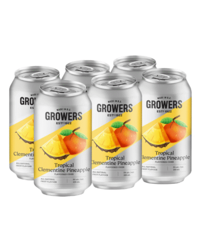 GROWERS CLEMENTINE PINEAPPLE 6 CANS