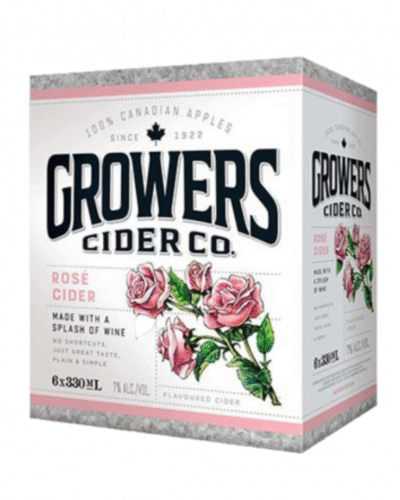 GROWERS ROSE 6 BTLS330ML