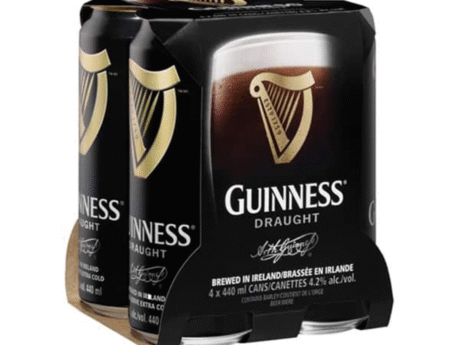 GUINNESS DRAUGHT (CANS) 4-PACK