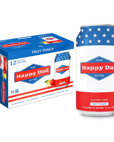 Happy Dad Hard Seltzer Fruit Punch 12 Pk