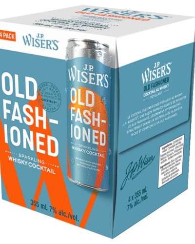 J.P.Wiser's Old Fashioned Sparkling RTD 4 Cans