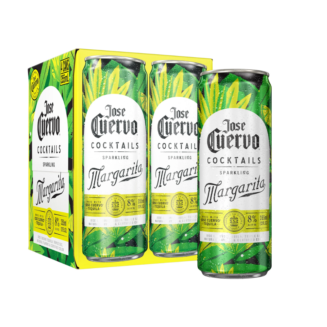 Jose Cuervo Lime Margarita Cooler 4 Cans