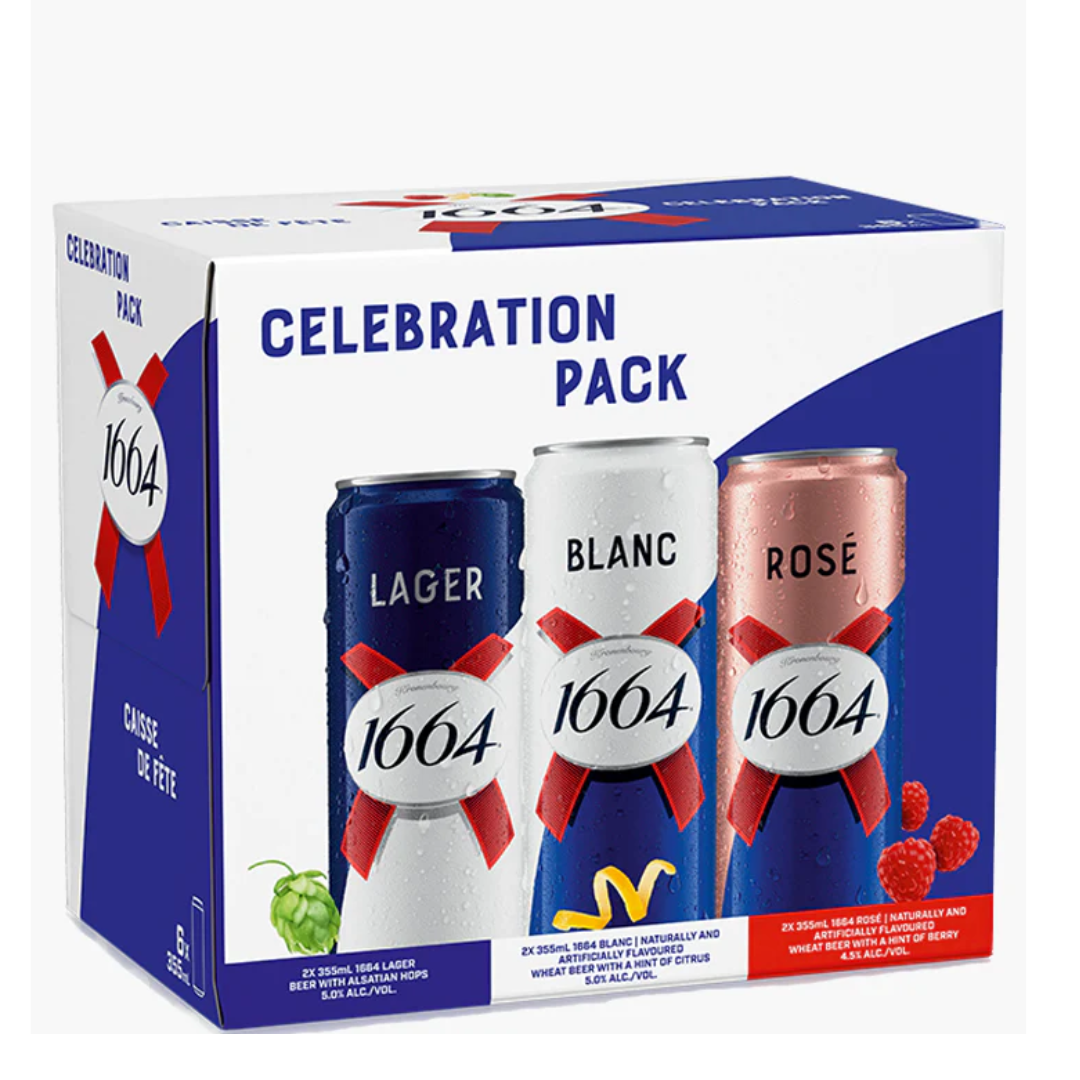 KRONENBOURG 1664 CELEBRATION MIXER PACK
