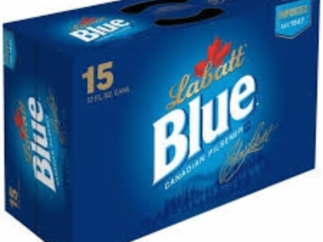 LABATT BLUE 15 CANS