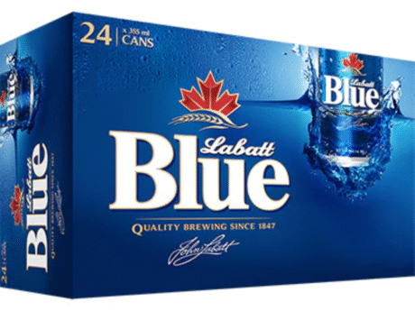 LABATT BLUE 24 CANS