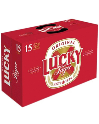 LUCKY LAGER 15 CANS