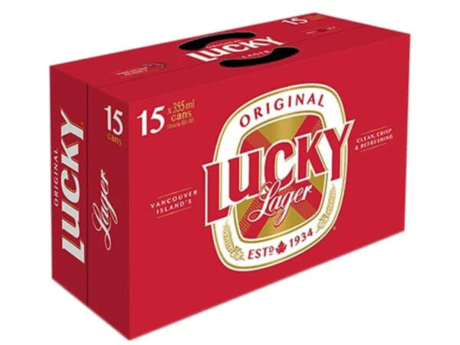 LUCKY LAGER 15 CANS