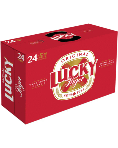 LUCKY LAGER 24 CANS