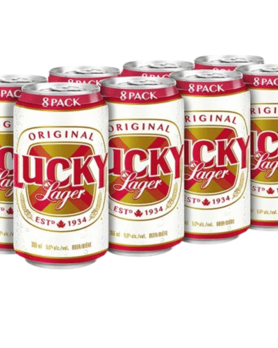 LUCKY LAGER 8 CANS