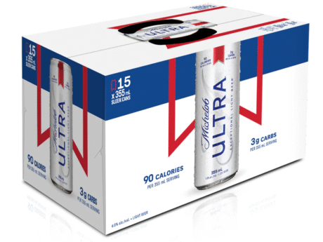MICHELOB ULTRA 15 CANS