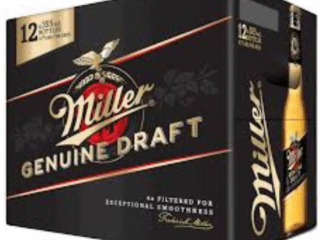 MILLER GENUINE DRAFT 12 BTLS