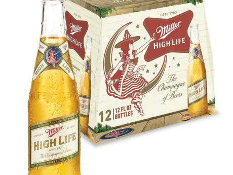 MILLER HIGH LIFE 12 BTLS