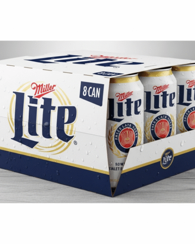 MILLER LITE 8 CANS