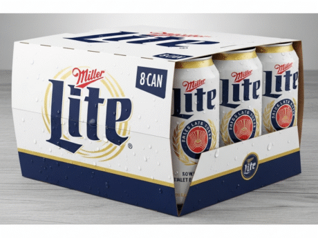 MILLER LITE 8 CANS