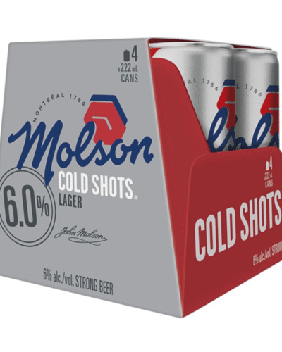 MOLSON COLD SHOTS 8 CANS