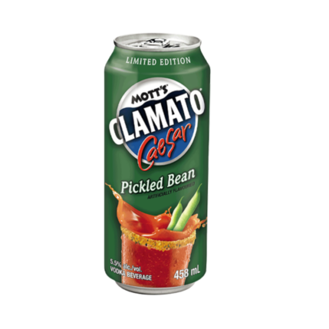 MOTT'S CLAMATO CAESAR PICKLED BEAN 458 D