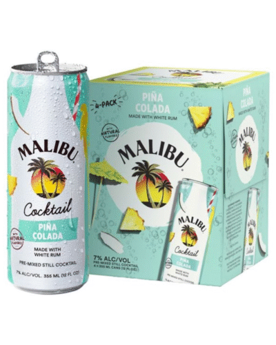 Malibu Pina Colada 4pk
