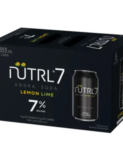 Nutrl 7% Vodka Soda - Lemon Lime 6pk