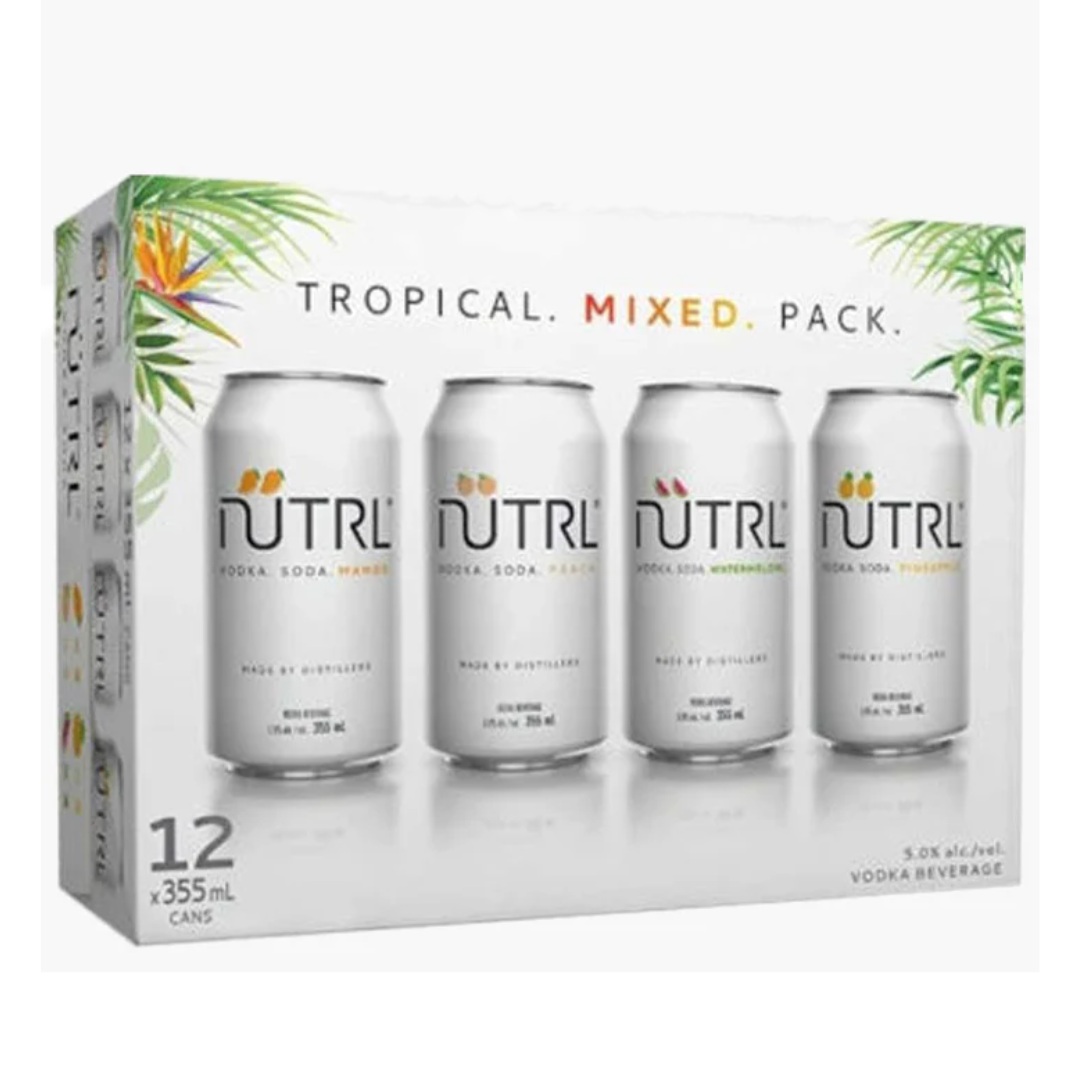 Nutrl Tropical Mixer 12x355ml