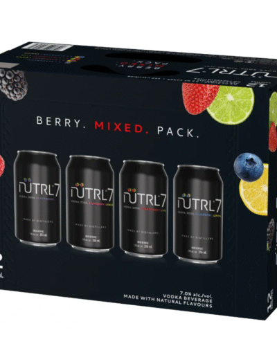 Nutrl Vodka Soda 7% Mixer 12 Pack